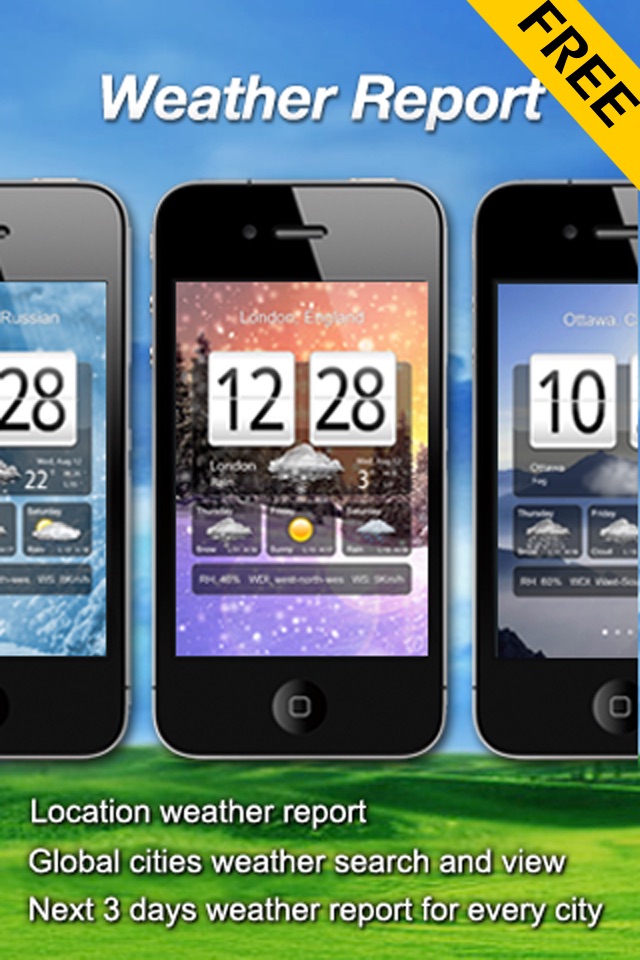 Free Live Weather Clock screenshot 3