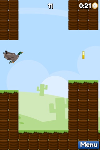 Flying Duckling - Endless adventure of a little duck screenshot 3