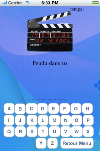 Pendu Ciné (Hangman Movies) screenshot 2
