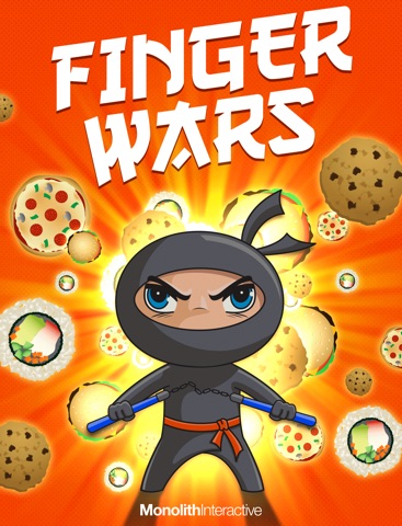 Скриншот из FingerWars - Twisted Ninja Food Game