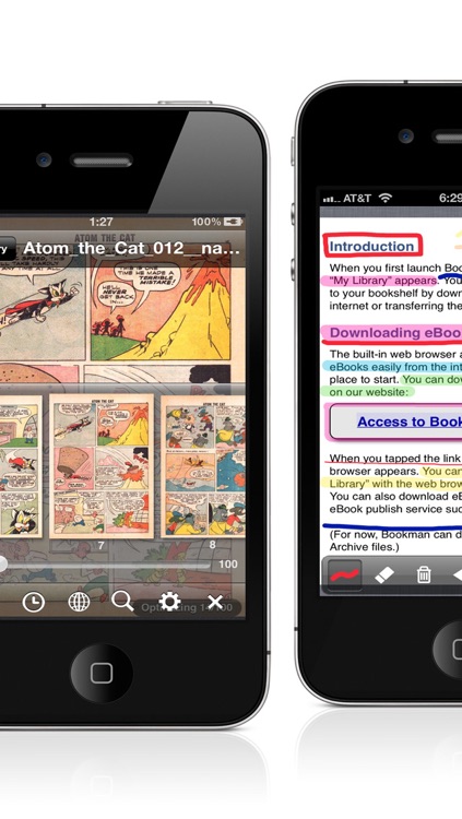 PDF/Comic Reader Bookman Pro for iPhone