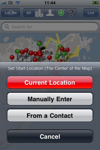 dPlaces (see contacts close to - next to you/me all at once on map) screenshot-4