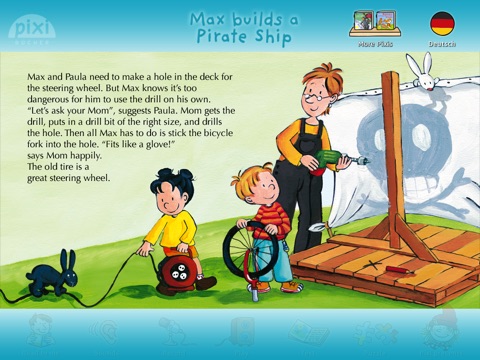 Pixie Book "Max Builds a Pirate Ship" screenshot 4