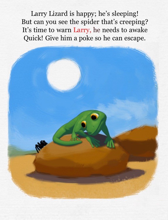 Look Out Larry! animated story book - Wasabi Productions
