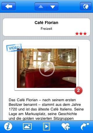 Venice: Premium Travel Guide with Videos in German screenshot 2