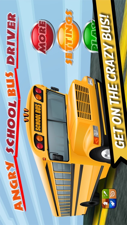 A Crazy School Bus Driver: High Speed Race Track Game Free screenshot-3