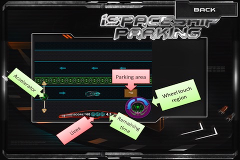 iSpaceship Parking Lite screenshot 3