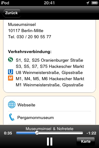 audio guide berlin (DE) screenshot 4