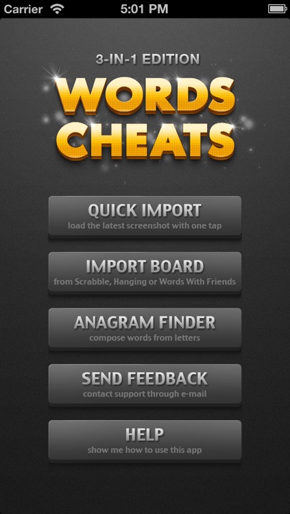 Words Cheats 3-in-1