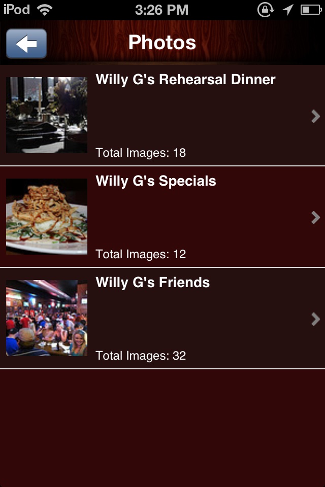 Willy G's Bar & Grill screenshot 3