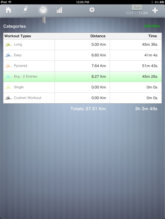Rowing Log PRO screenshot-3
