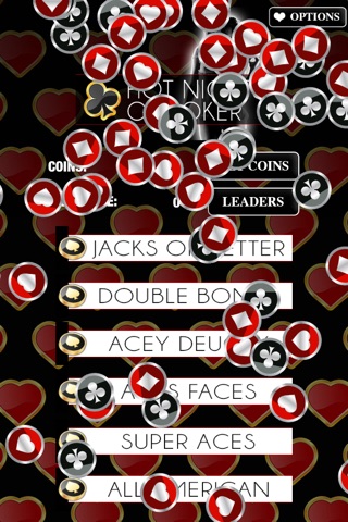 Hot Nights Video Poker - 6 casino cards games in 1 screenshot 3