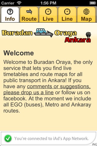 Ankara Journey Planner screenshot 3
