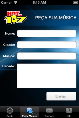 Rádio Hot107 FM screenshot 3