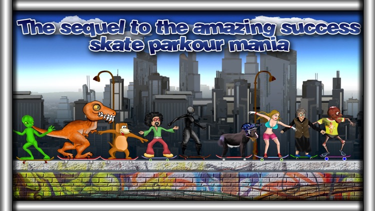 Skate Parkour Mania 2 : The City Riders - Free Edition