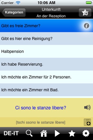 Italienisch Lernen & Sprechen Free screenshot 4