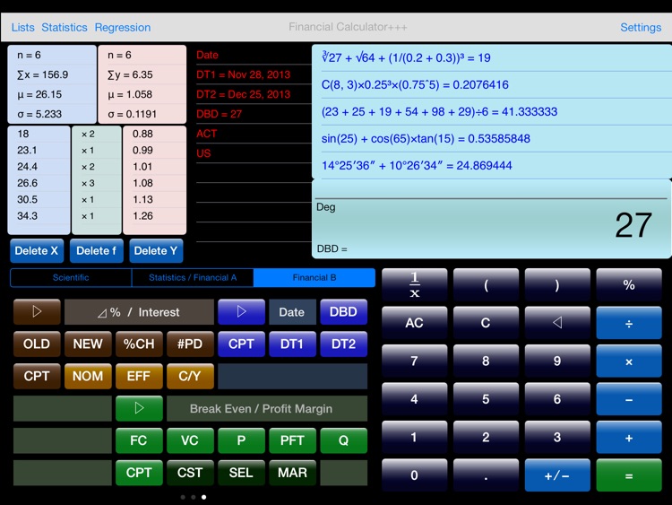 Financial Calculator+++