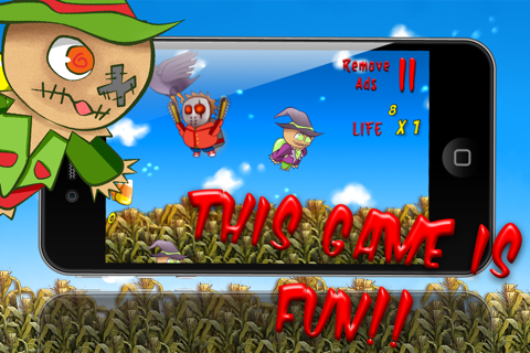 Amateur Scarecrow Total Jet Pack Chaos and Giant Farm Conquest Battles of Death - FREE Halloween Zombie Game screenshot 3