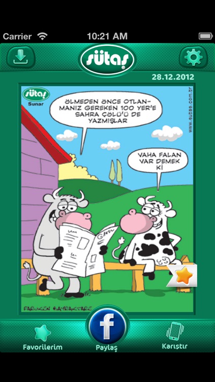 Sütaş Karikatürleri