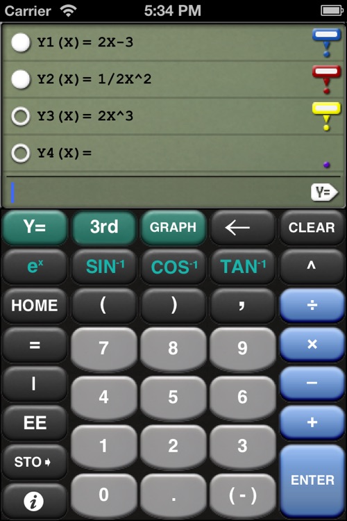 RK-89: Symbolic Graphing Calculator