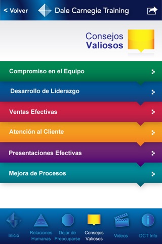 Dale Carnegie Secretos del Éxito screenshot 4