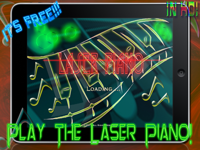 Laser Piano HD - Full Free(圖1)-速報App