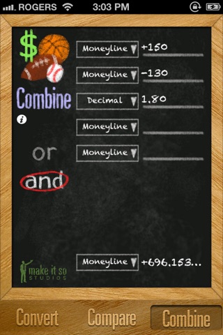 Sports Betting Odds Calculator screenshot 4