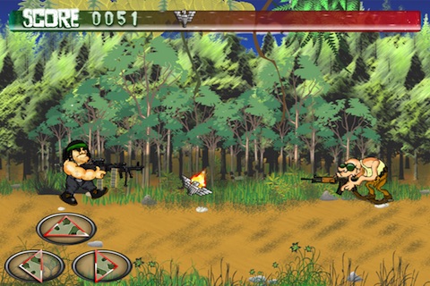 Jungle Fighter Lite screenshot 3