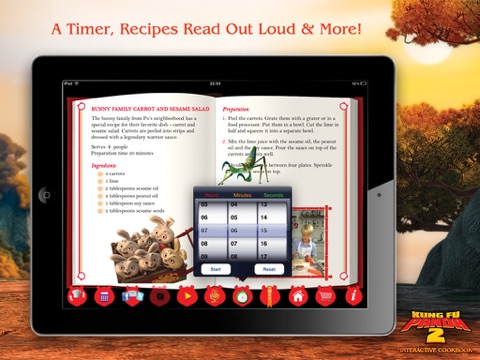 Kung Fu Panda 2 Interactive Cookbook screenshot 3