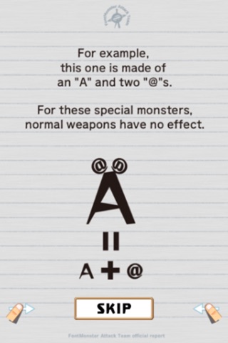 Font Monsters FREE screenshot 3