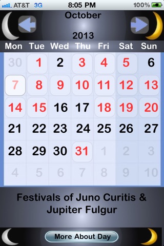 Pagan Calendar screenshot 3