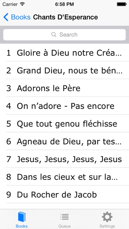 Chants D'Esperance +