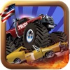 USA Monster Police Truck PRO : Crime Crush Racing Games