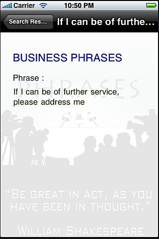 Phrases - 15,000 Brilliant Phrases screenshot 4