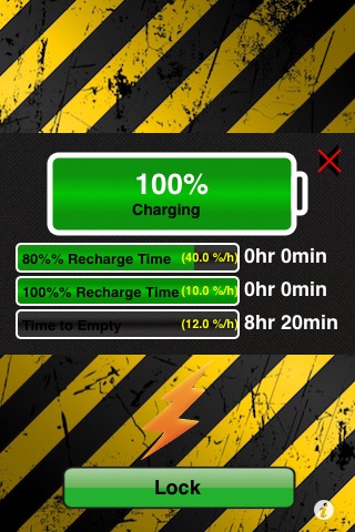 Charger Lock + Charger Detaching detection + Notification for full-charge