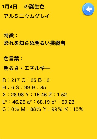 誕生色辞典のおすすめ画像4