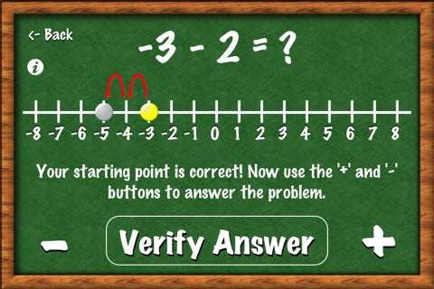 Interactive Integers - Addition and Subtraction screenshot 3