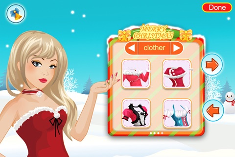 Holiday Princess Dress Up screenshot 2