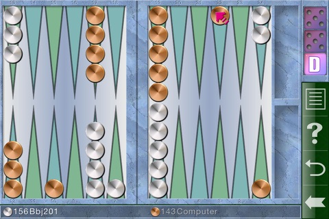 Backgammon MP screenshot 3