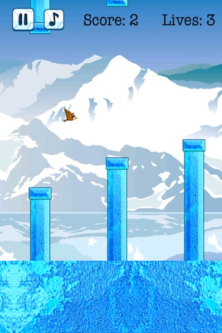 Flying Eagle Flap Fantasy - Epic Obstacle Avoiding Journey screenshot 2