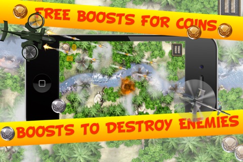 A Helicopter War Game - Jungle Chaos screenshot 4