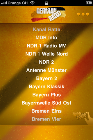 Germanradio screenshot 2