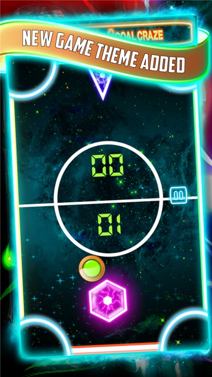 Glow Hockey 2 Goal Craze for iPhone and iPod