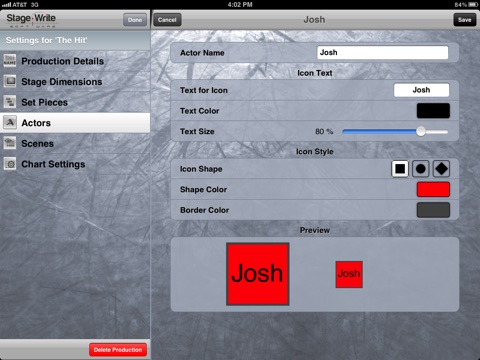 StageWrite for iPad Free screenshot 3