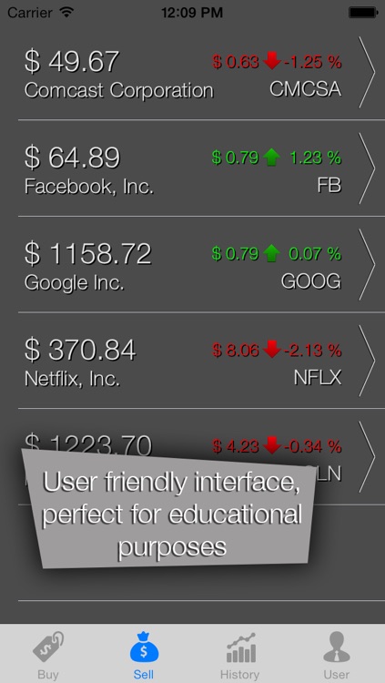 iTrade - Educational Stock Trading screenshot-3
