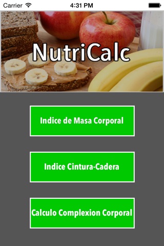 NutriCalc screenshot 2