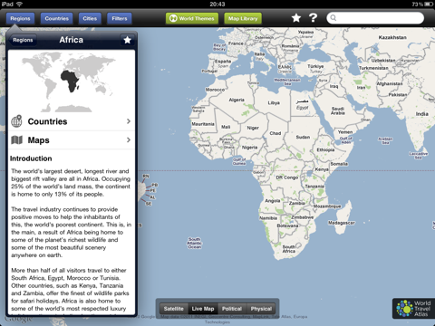 World Travel Atlas – Free screenshot 3