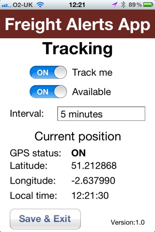 Freight Alerts screenshot 2