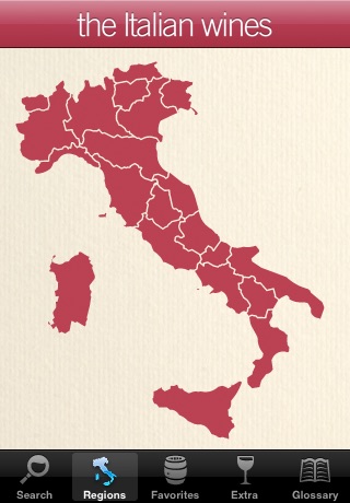 the Italian wines screenshot 2