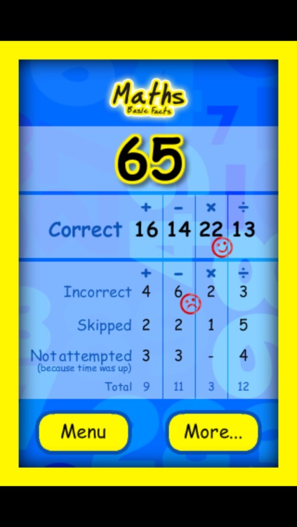 Maths Basic Facts screenshot-3